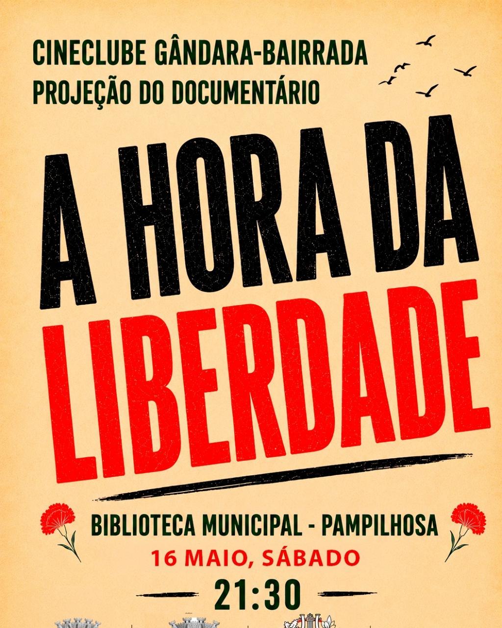 Proje&ccedil;&atilde;o do document&aacute;rio "A Hora da Liberdade"
