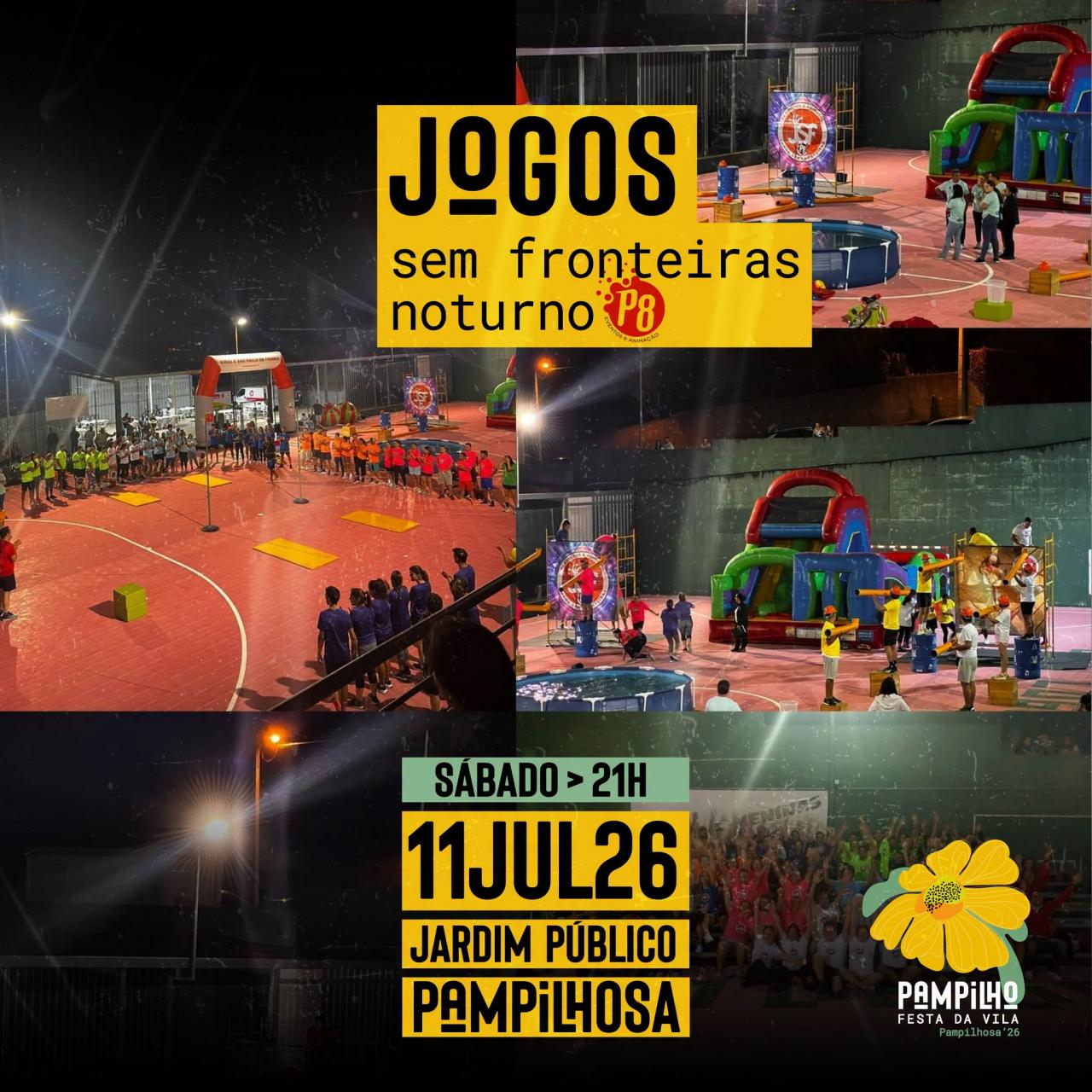 Jogos Sem Fronteiras Noturno e DJ PM - 41.&ordm; Anivers&aacute;rio de Eleva&ccedil;&atilde;o a Vila